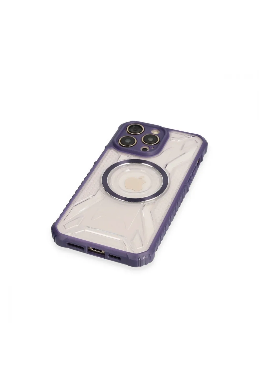 Apple İphone 14 Pro Max Kılıf Prag Magneticsafe Kapak - Derin Mor