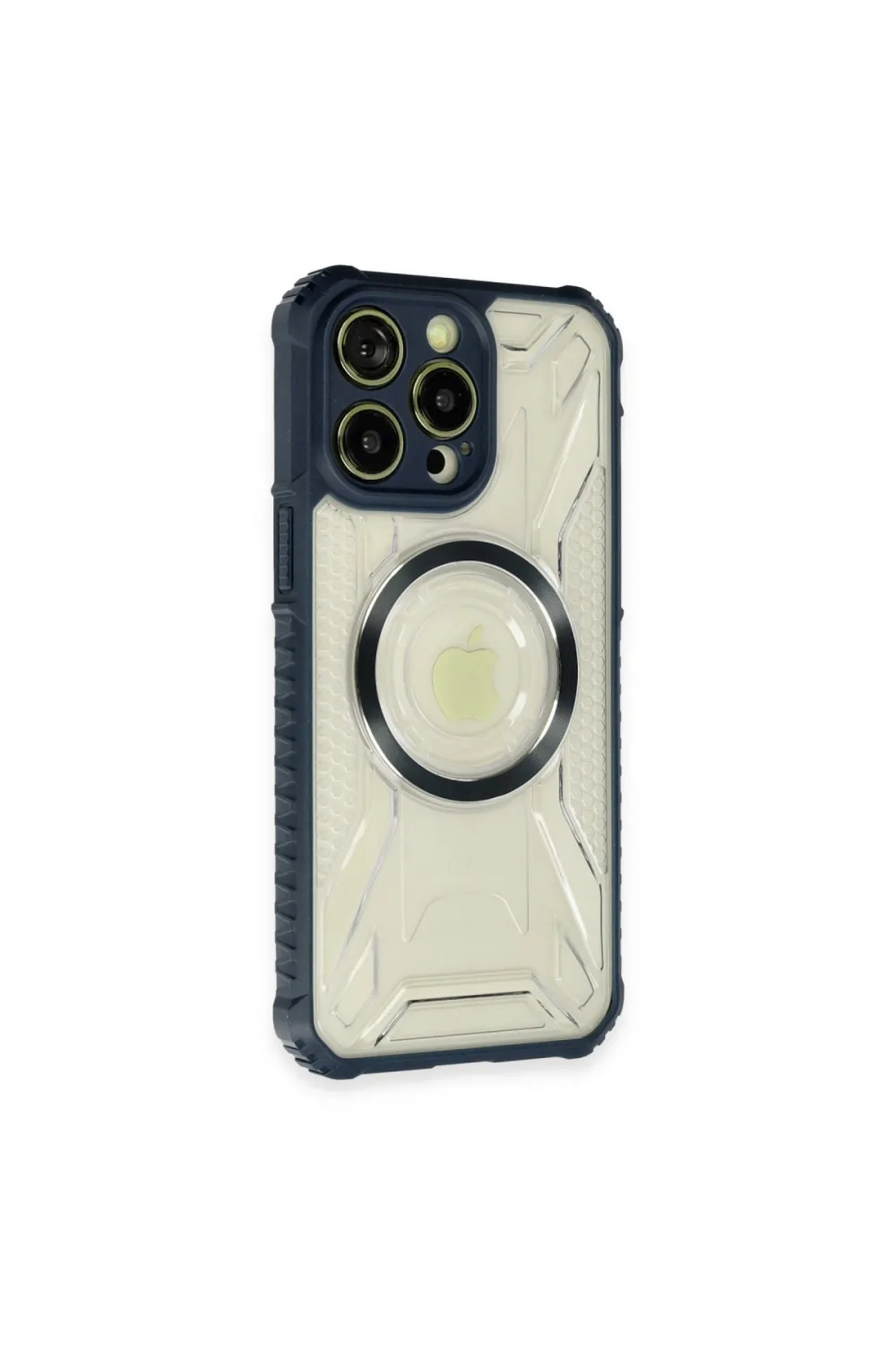 Apple İphone 14 Pro Max Kılıf Prag Magneticsafe Kapak - Lacivert