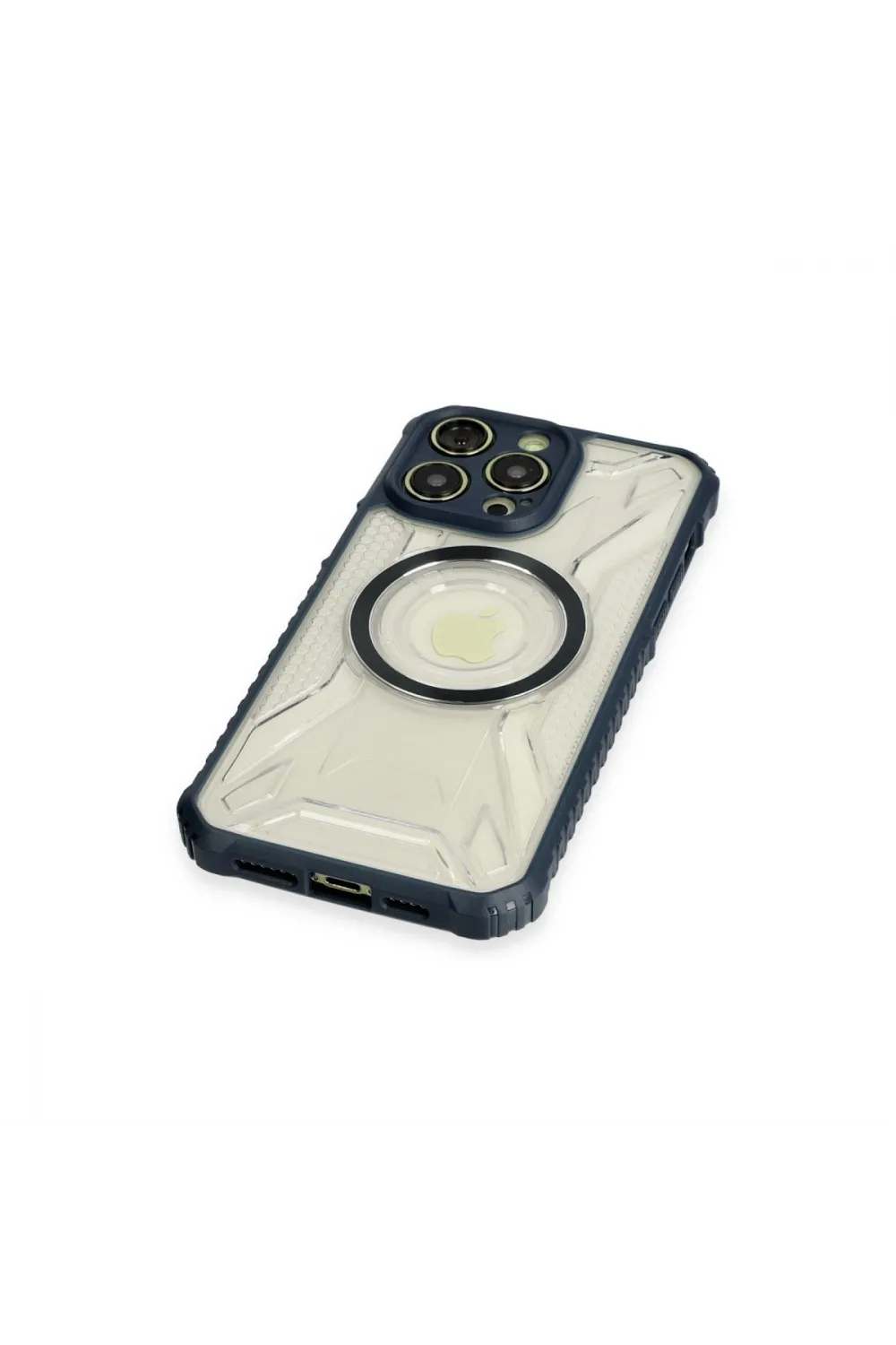 Apple İphone 14 Pro Max Kılıf Prag Magneticsafe Kapak - Lacivert