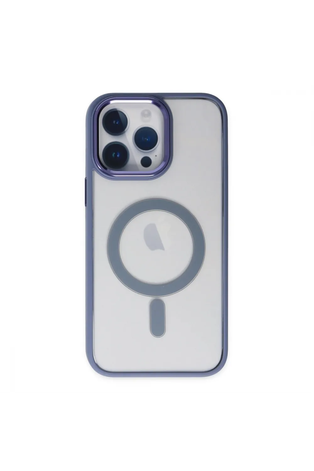 Apple İphone 14 Pro Max Kılıf Room Magneticsafe Silikon - Sierra Blue