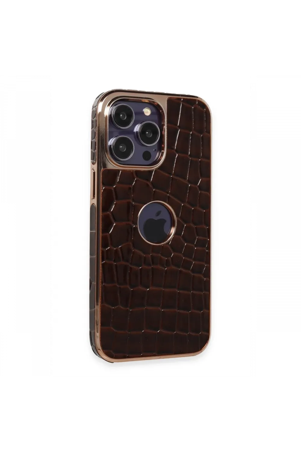 Apple iPhone 14 Pro Max Kılıf Snake Kapak - Bordo
