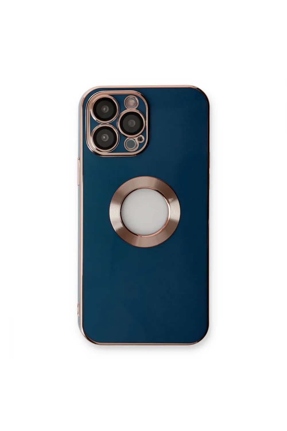 Apple İphone 14 Pro Max Kılıf Store Silikon - Mavi