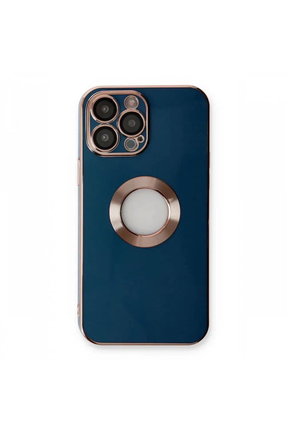 Apple iPhone 14 Pro Max Kılıf Store Silikon - Mavi