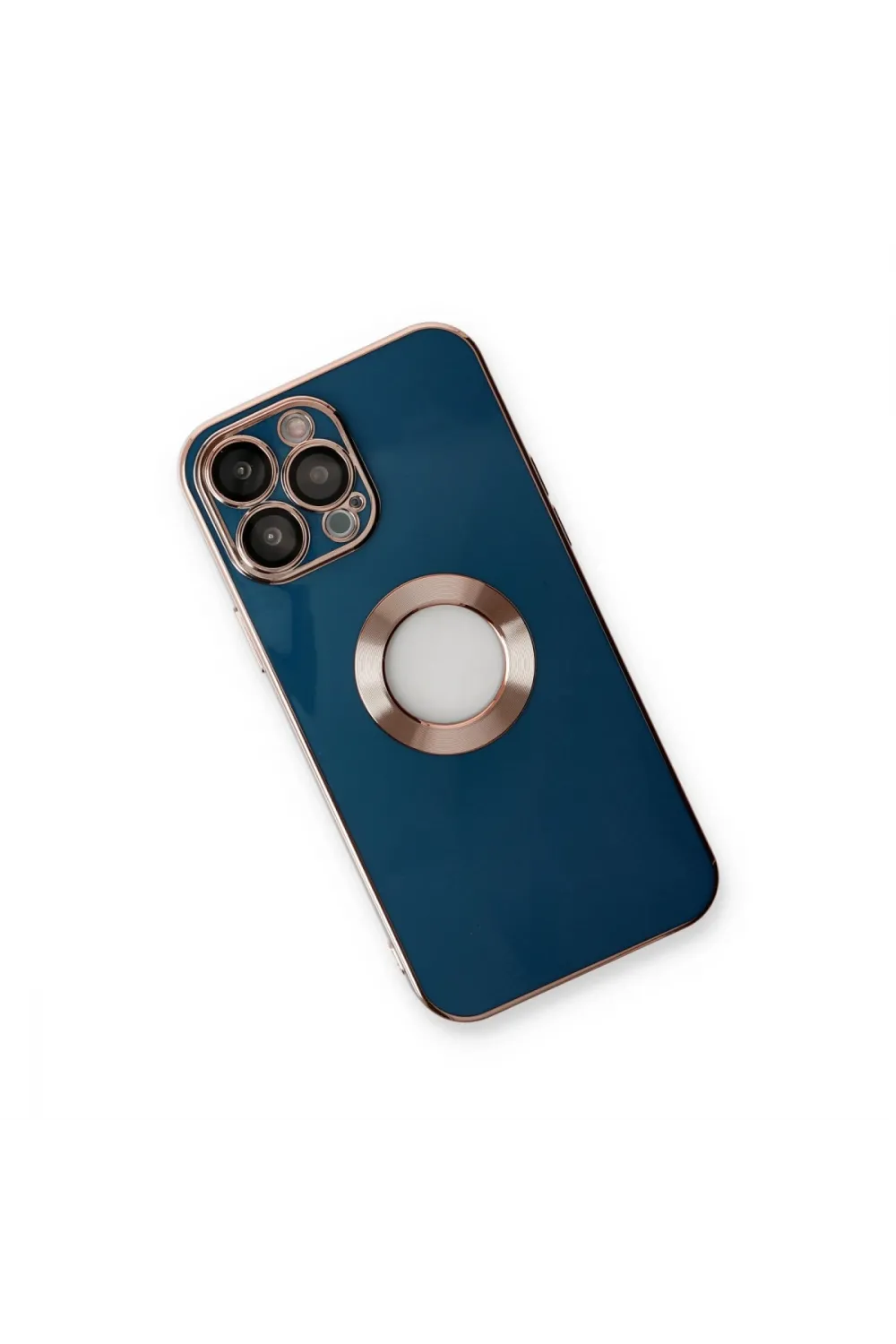 Apple İphone 14 Pro Max Kılıf Store Silikon - Mavi