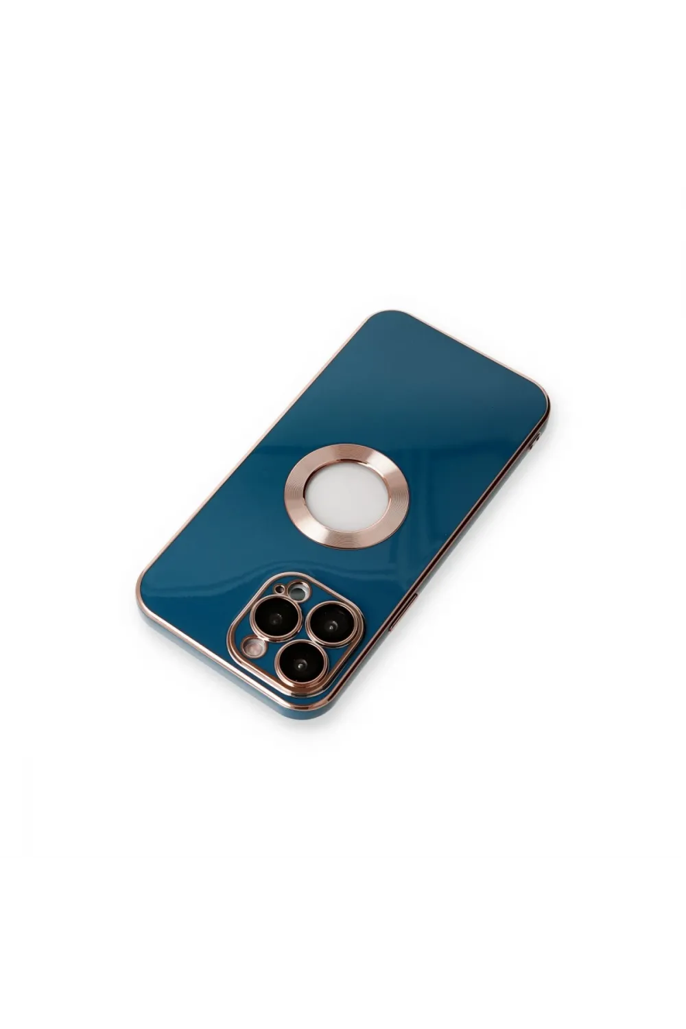 Apple İphone 14 Pro Max Kılıf Store Silikon - Mavi