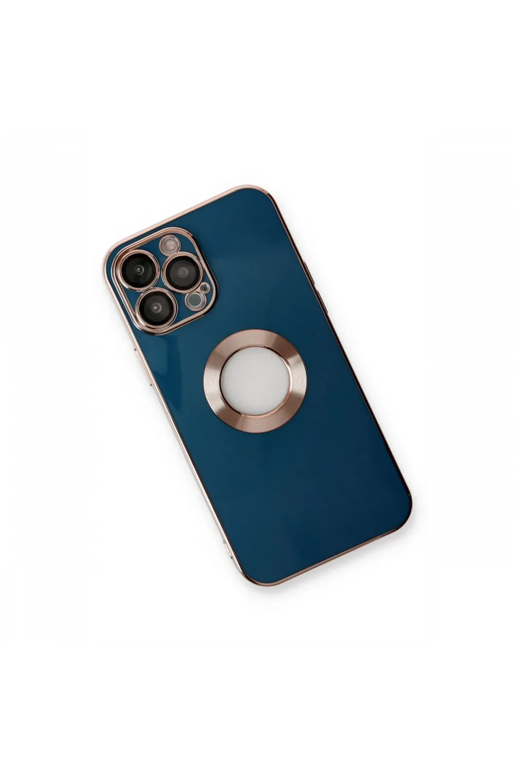 Apple iPhone 14 Pro Max Kılıf Store Silikon - Mavi