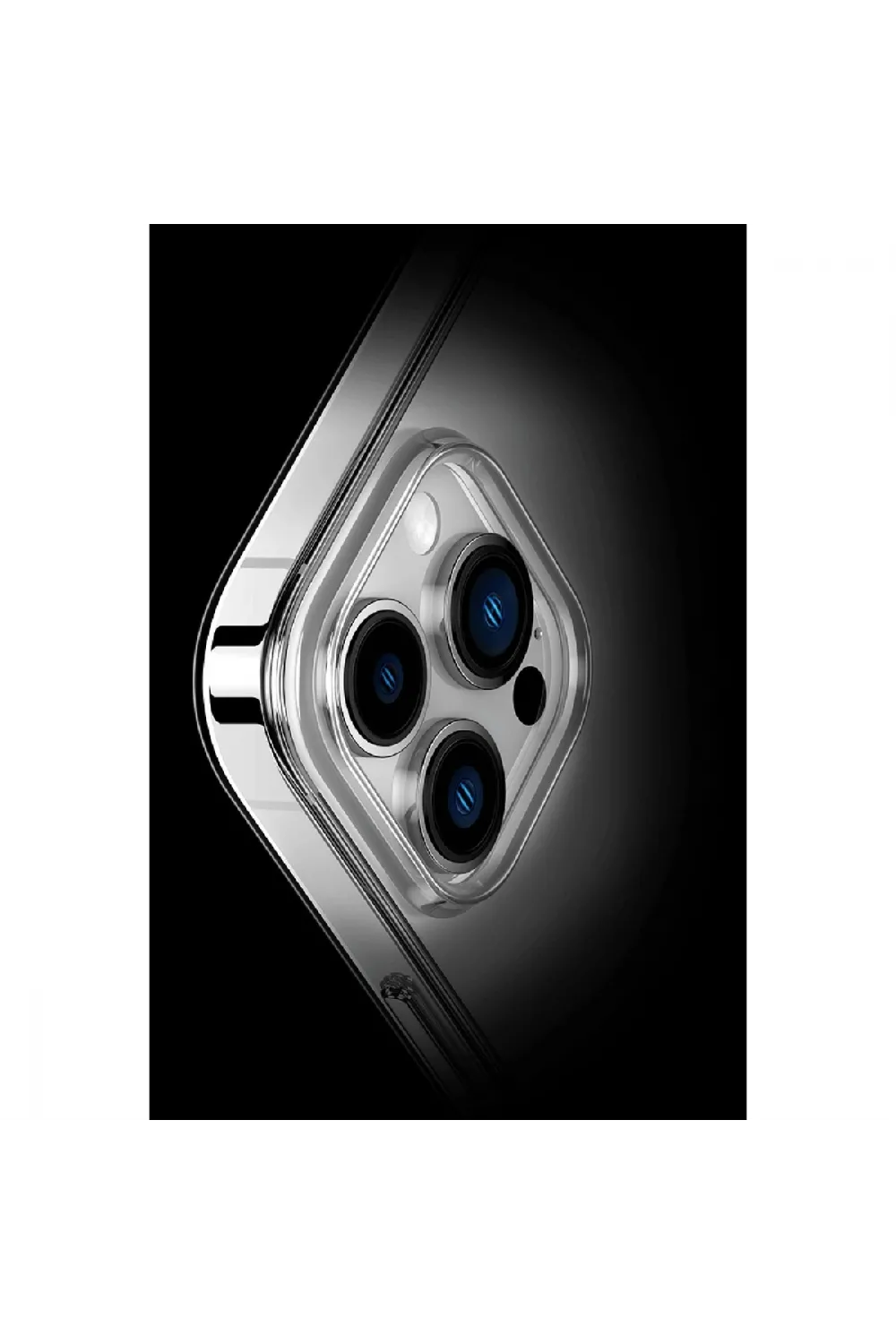 Apple İphone 14 Pro Max Kılıf Tron Şeffaf Magsafe Kapak - Derin Mor
