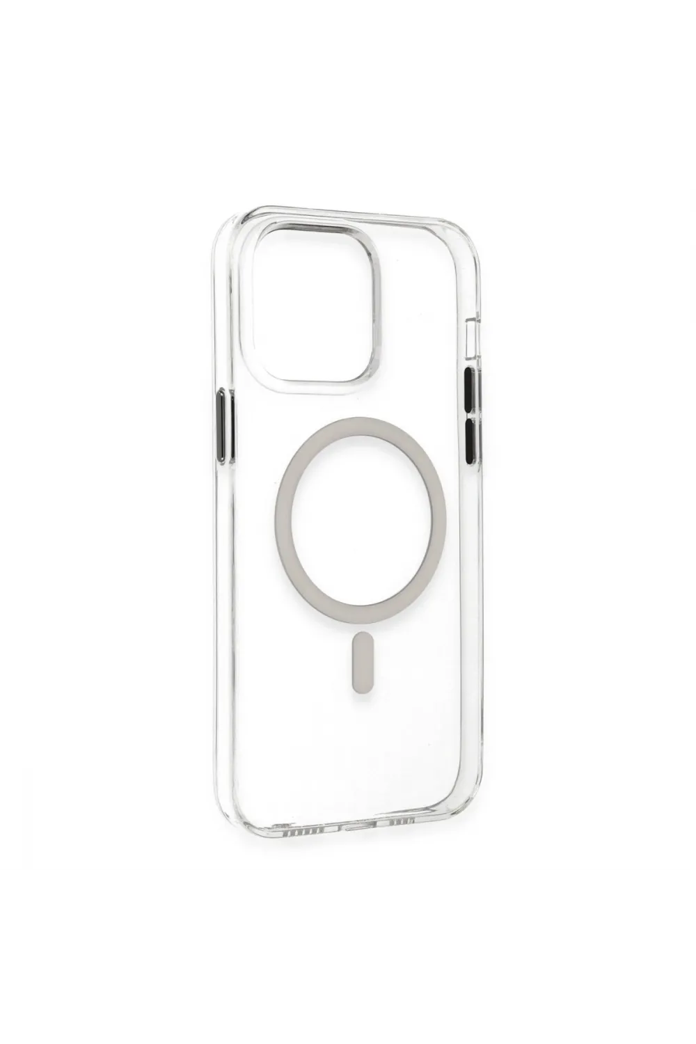 Apple İphone 14 Pro Max Kılıf Tron Şeffaf Magsafe Kapak - Şeffaf