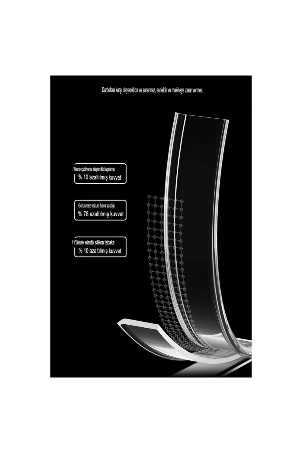 Apple İphone 14 Pro Max Kılıf Tron Şeffaf Magsafe Kapak - Şeffaf