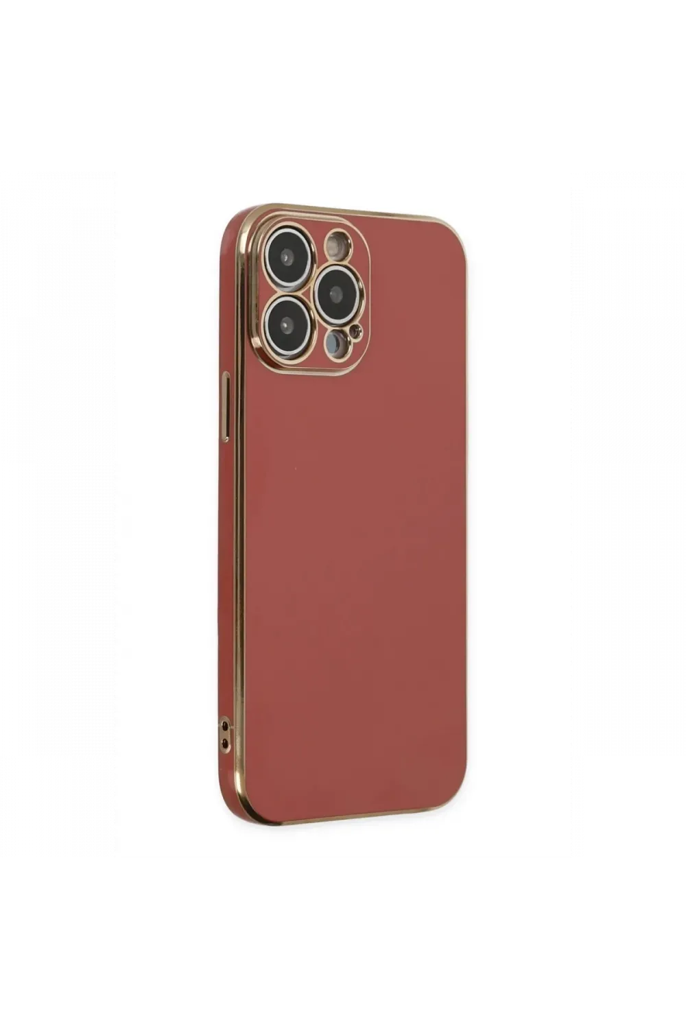 Apple iPhone 14 Pro Max Kılıf Volet Silikon - Kırmızı