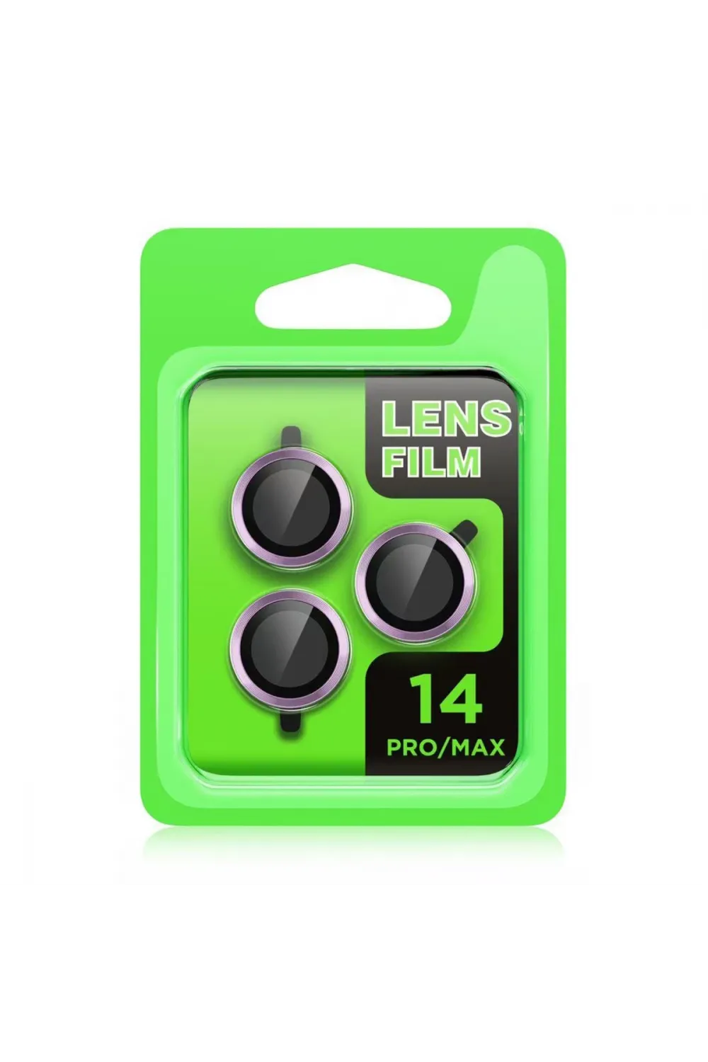 Apple İphone 14 Pro Max Raze Metal Kamera Lens - Siyah