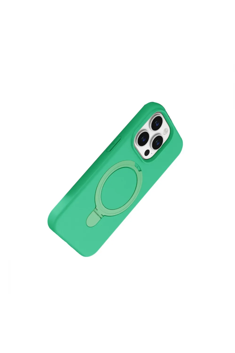 Apple İphone 14 Pro Max Regal Magsafe Standlı Kapak - Yeşil