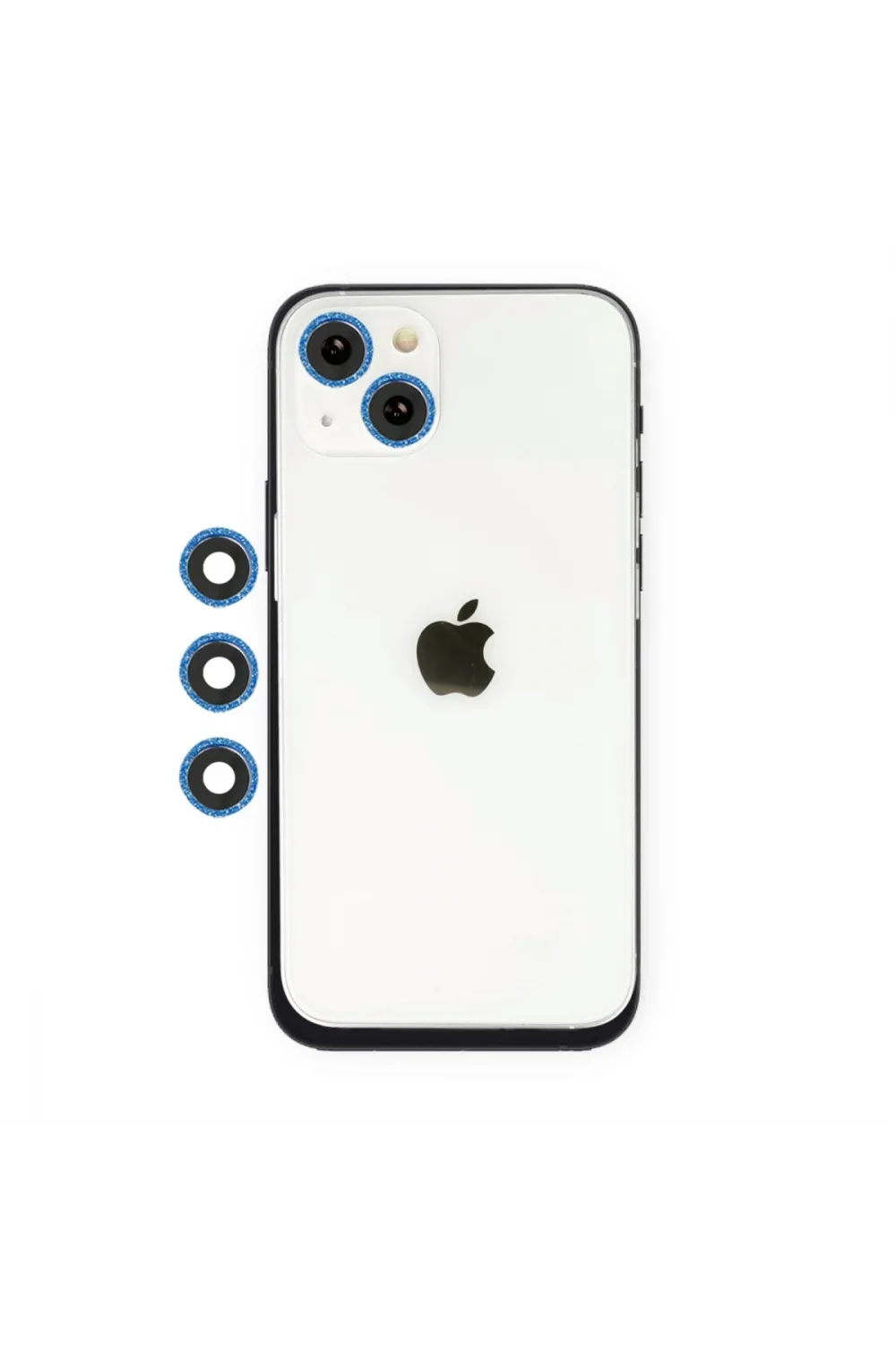 Apple İphone 14 Shine Kamera Lens - Mavi