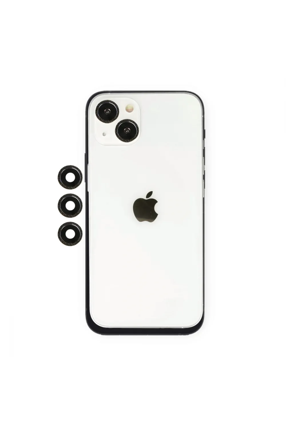 Apple İphone 14 Shine Kamera Lens - Siyah