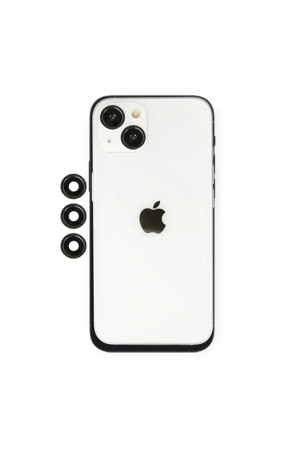 Apple iPhone 14 Shine Kamera Lens - Siyah