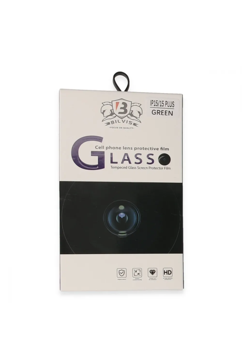 Apple İphone 15 Bilvis Titan Kamera Lens - Yeşil
