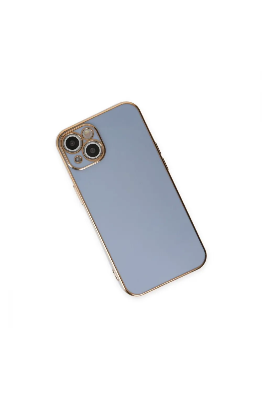 Apple İphone 15 Kılıf Volet Silikon - Mavi