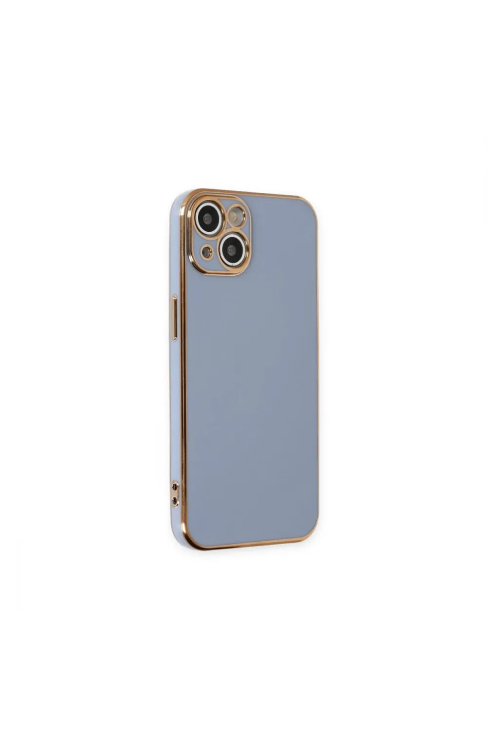 Apple İphone 15 Kılıf Volet Silikon - Mavi