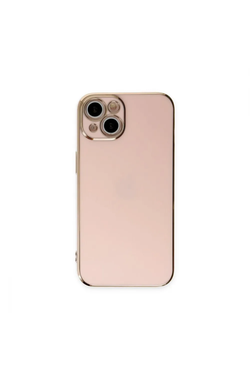Apple İphone 15 Kılıf Volet Silikon - Pembe
