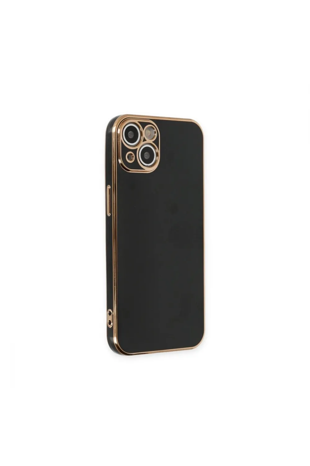 Apple İphone 15 Kılıf Volet Silikon - Siyah