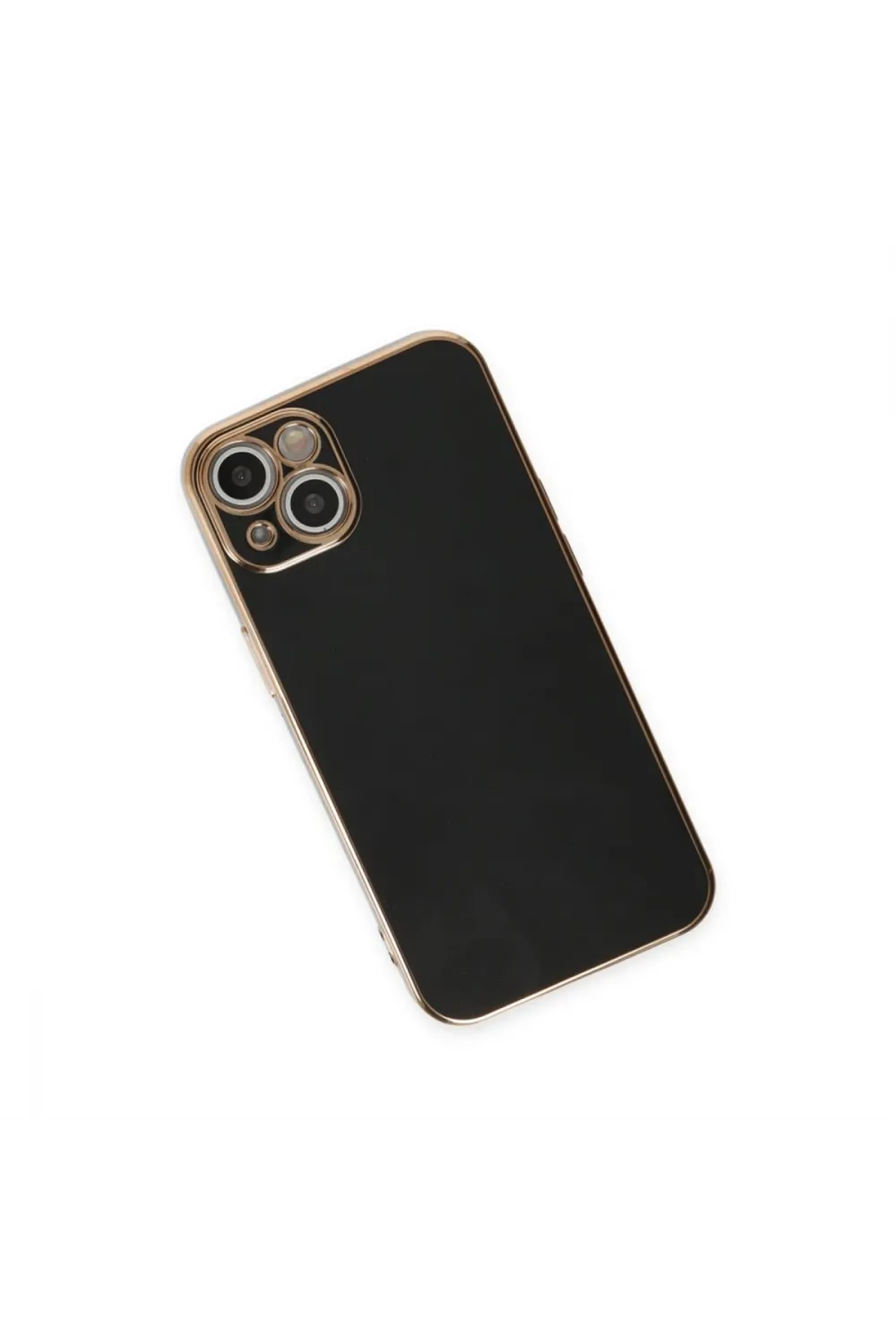 Apple İphone 15 Kılıf Volet Silikon - Siyah