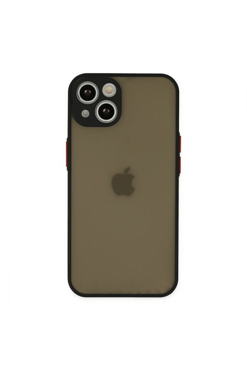 Apple İphone 15 Plus Kılıf Montreal Silikon Kapak - Siyah