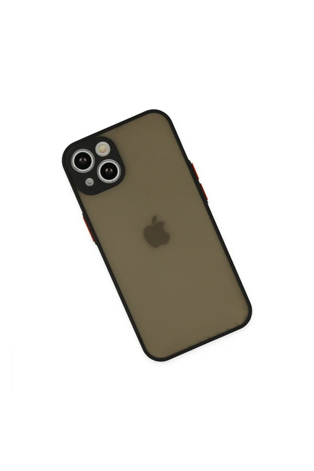 Apple İphone 15 Plus Kılıf Montreal Silikon Kapak - Siyah
