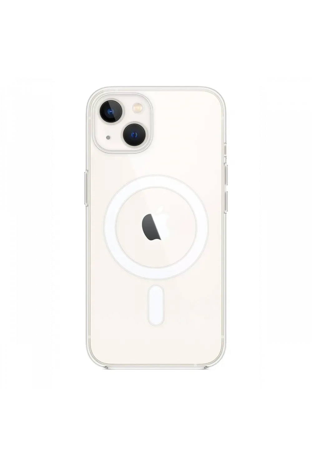 Apple iPhone 15 Plus Kılıf Pc Real Magsafe Kapak - Şeffaf