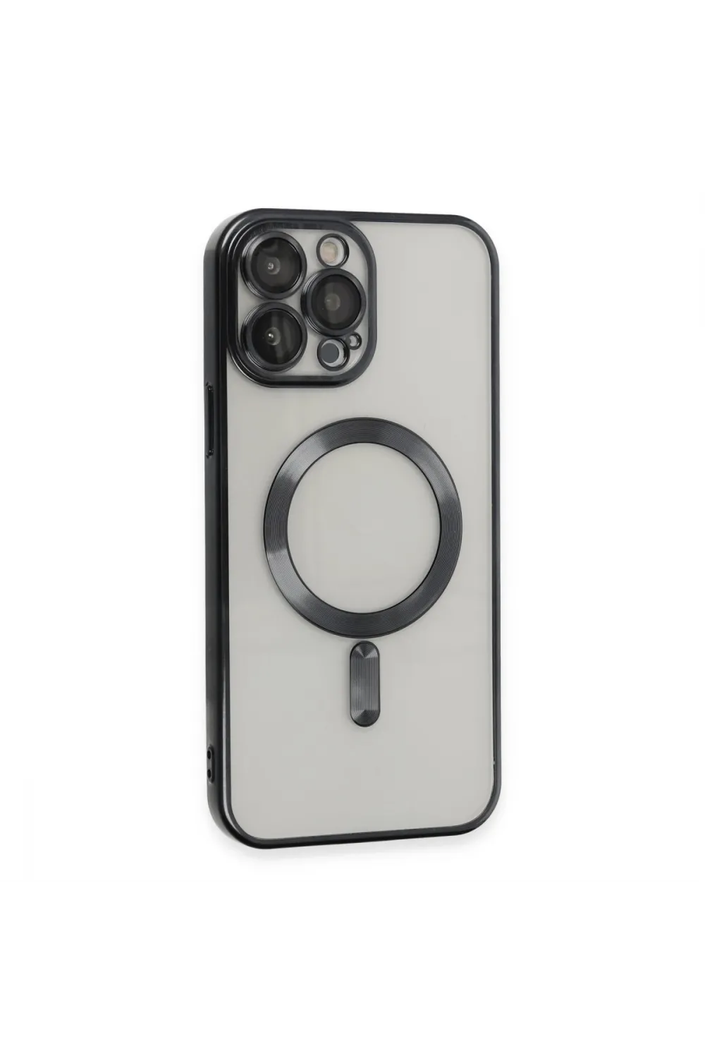 Apple İphone 15 Pro Kılıf Kross Magneticsafe Kapak - Siyah