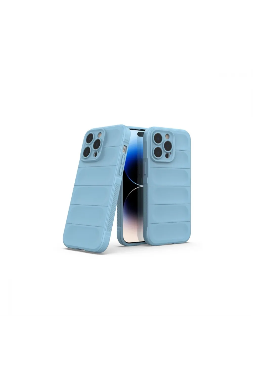 Apple İphone 15 Pro Kılıf Optimum Silikon - Sky Blue