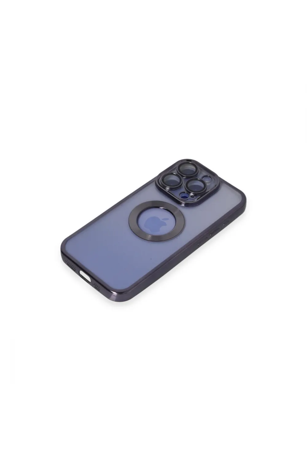 Apple İphone 15 Pro Kılıf Slot Silikon - Mor