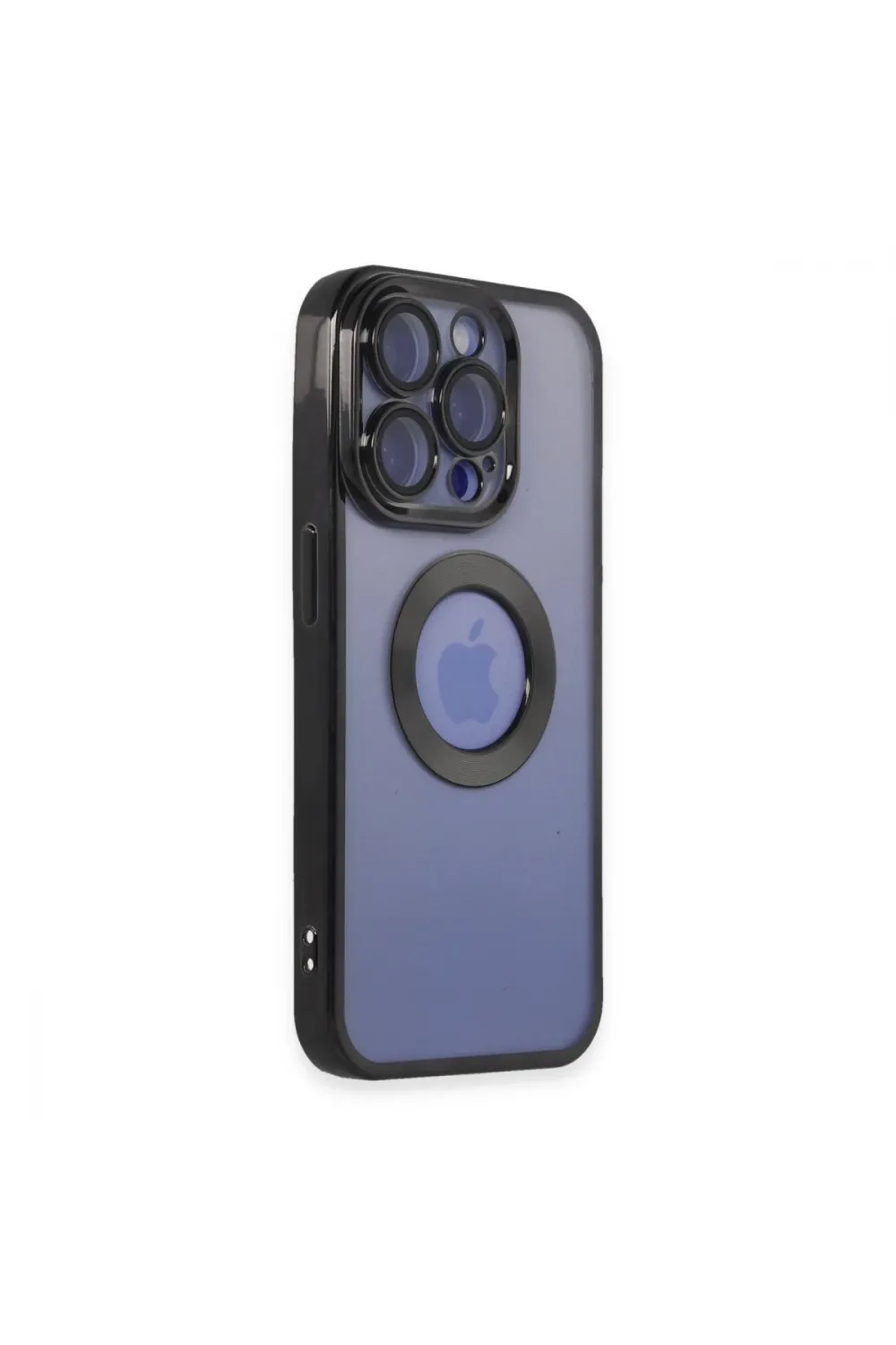 Apple İphone 15 Pro Kılıf Slot Silikon - Siyah