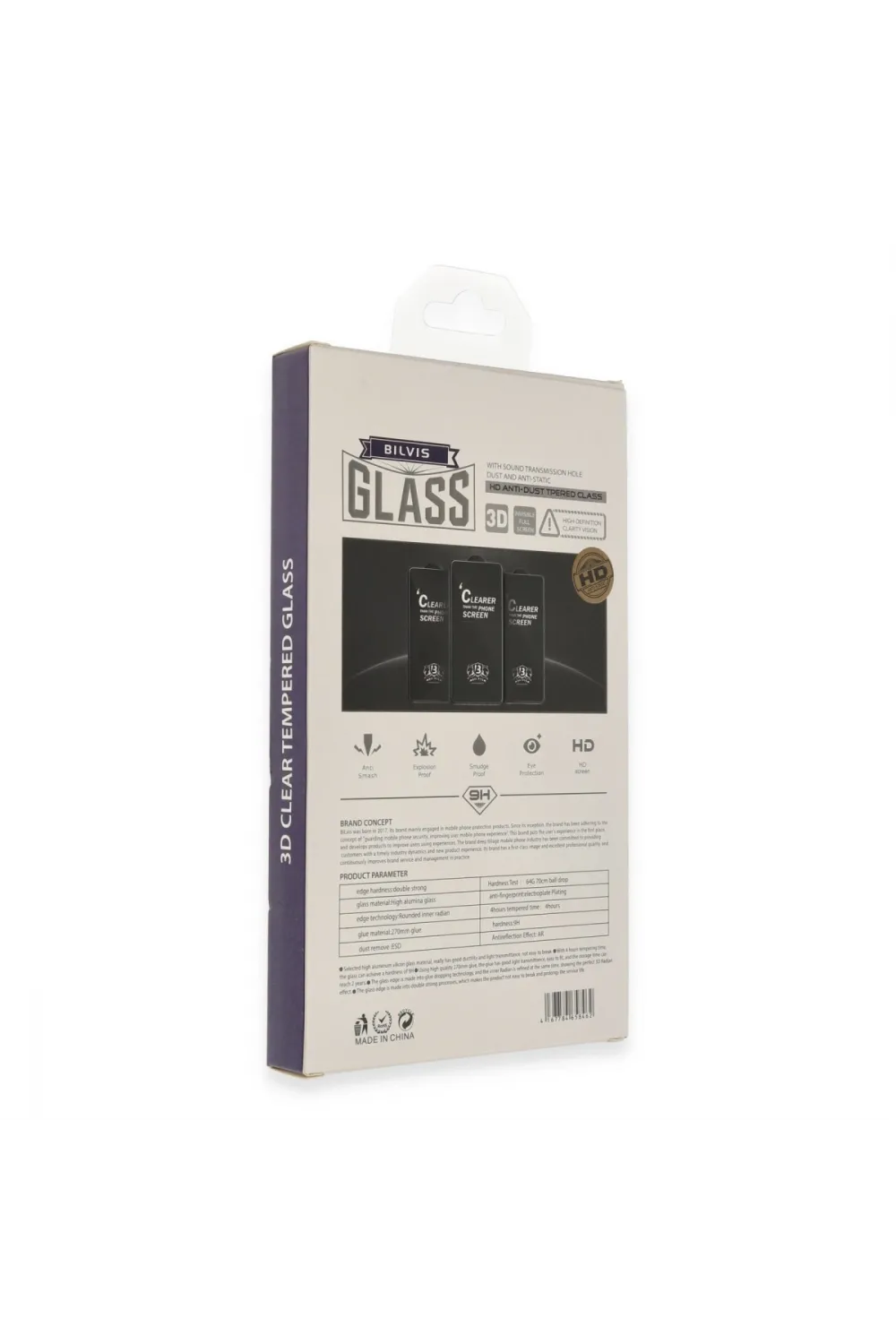 Apple İphone 15 Pro Max Bilvis 3d Cam Ekran Koruyucu