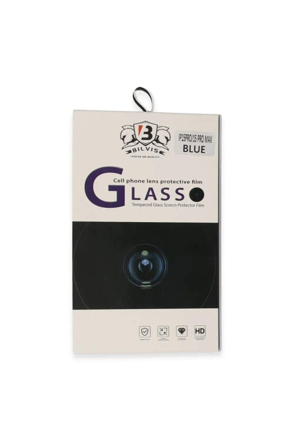 Apple İphone 15 Pro Max Bilvis Titan Kamera Lens - Lacivert