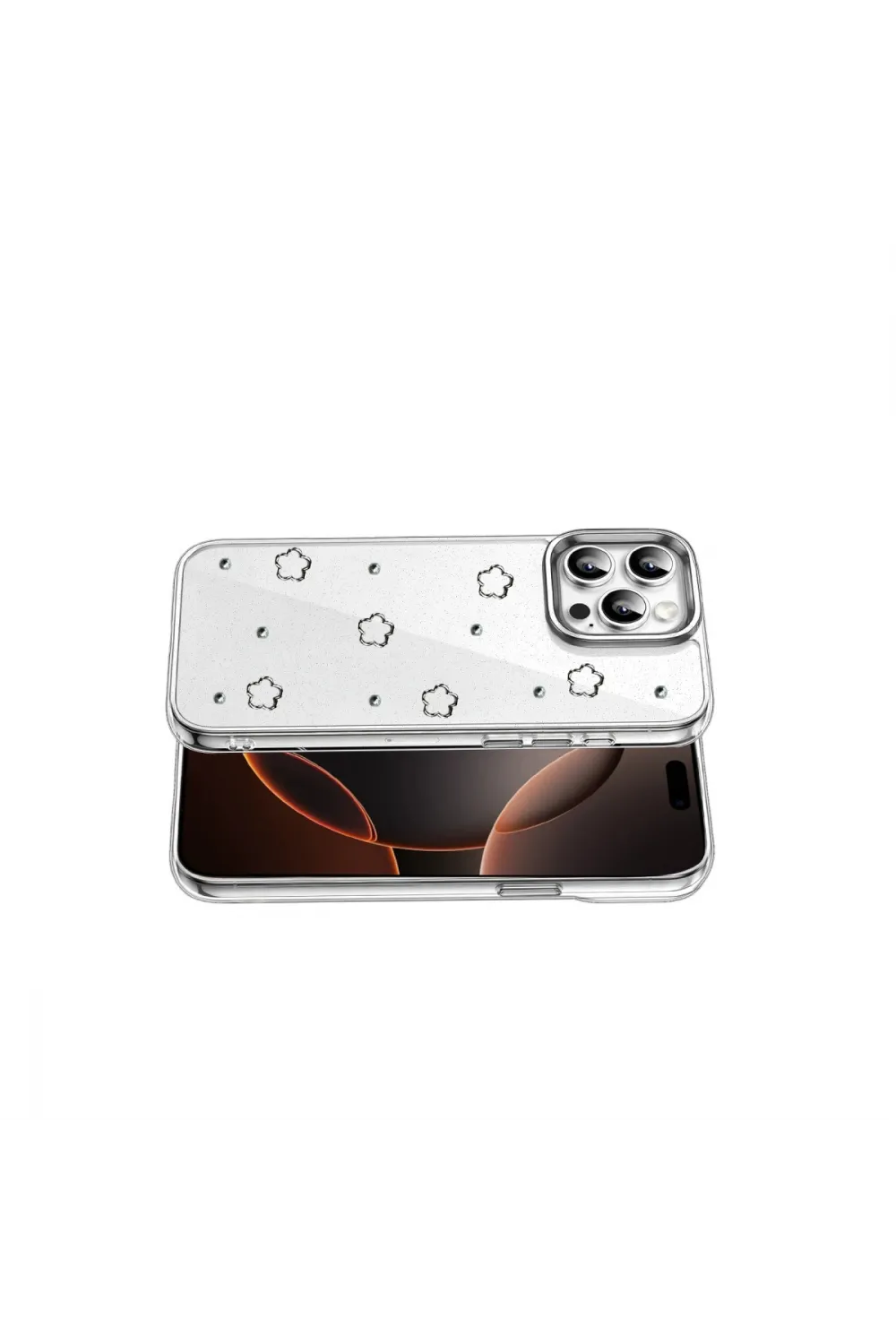 Apple İphone 15 Pro Max Fiyonk Desenli Kapak - Desen 2