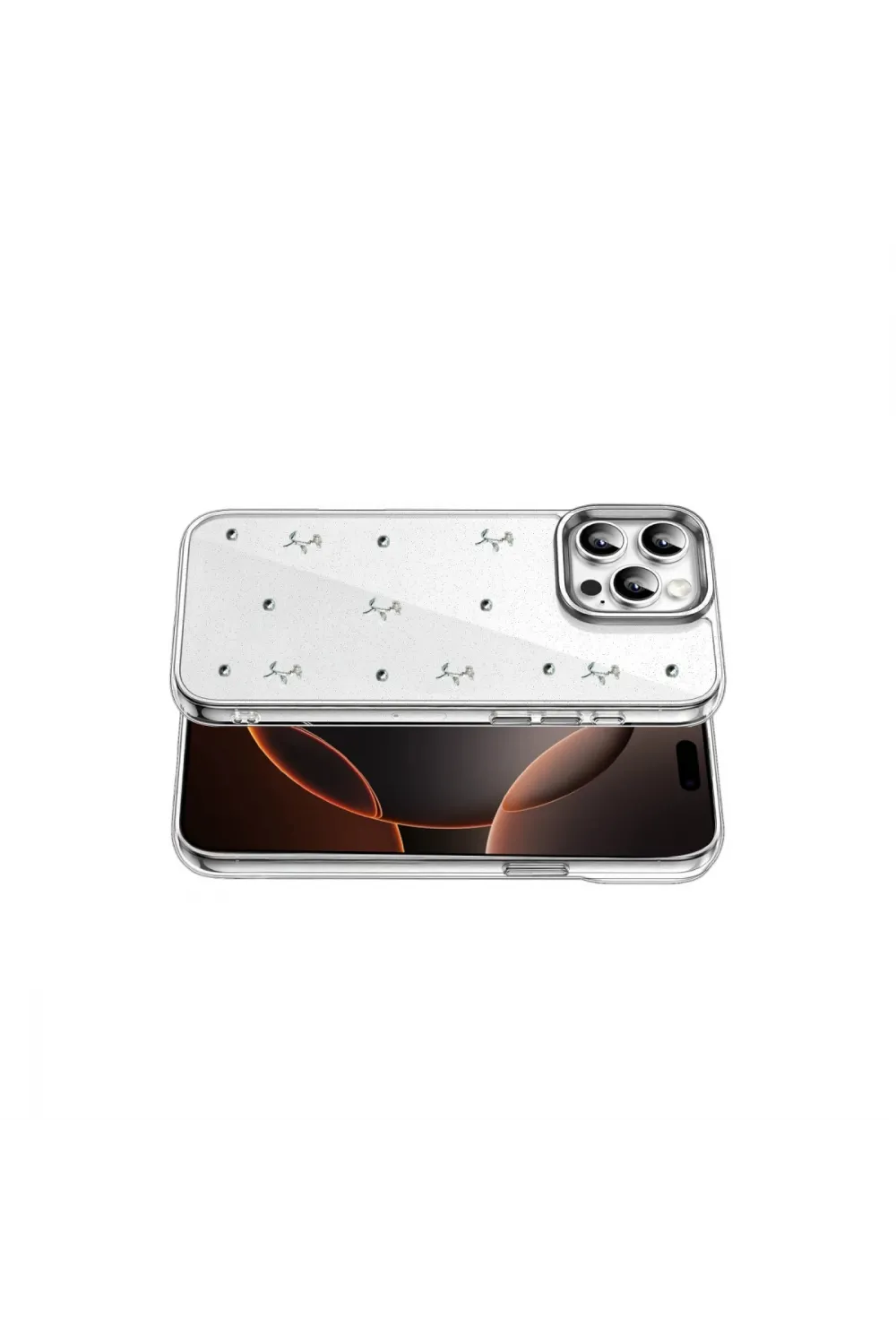 Apple İphone 15 Pro Max Fiyonk Desenli Kapak - Desen 4