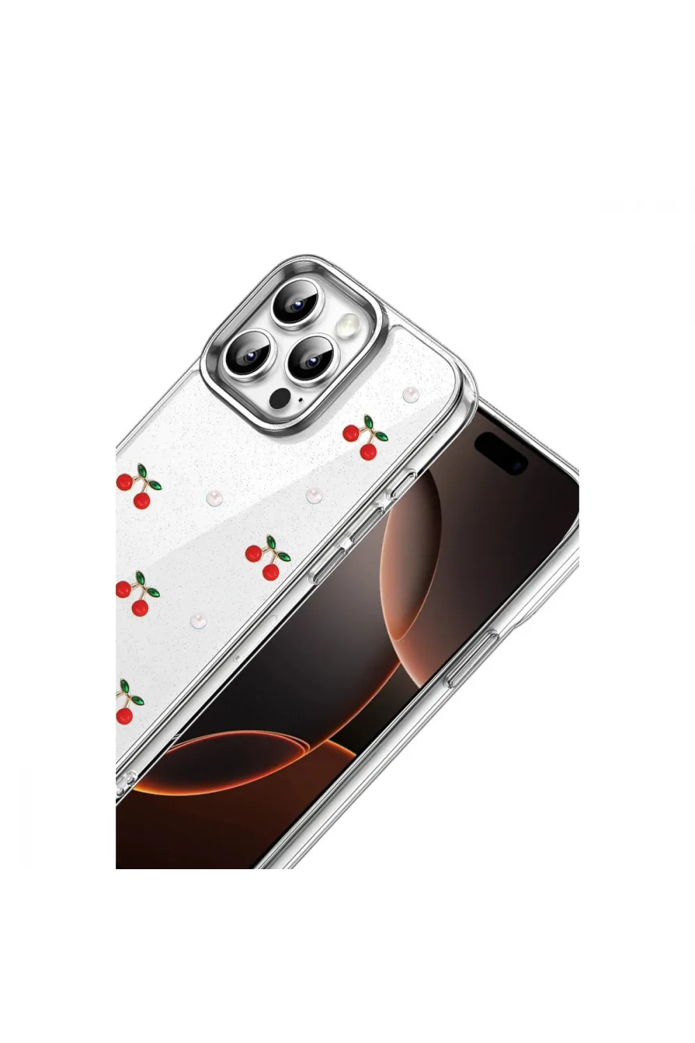 Apple İphone 15 Pro Max Fiyonk Desenli Kapak - Desen 9