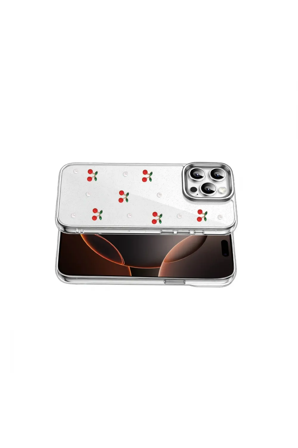 Apple İphone 15 Pro Max Fiyonk Desenli Kapak - Desen 9