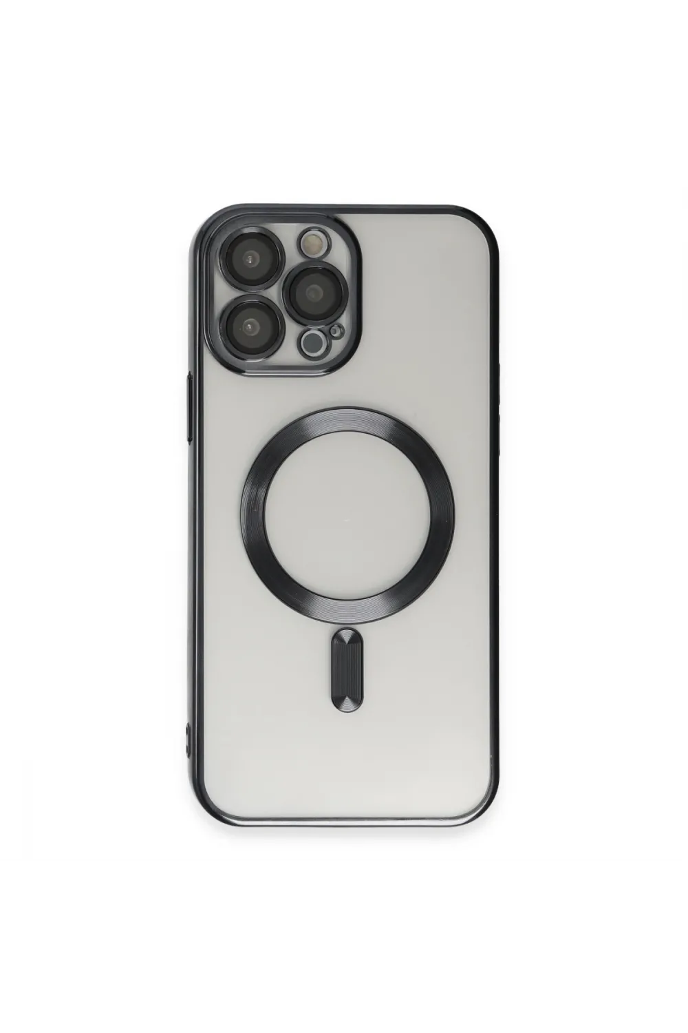 Apple İphone 15 Pro Max Kılıf Kross Magneticsafe Kapak - Siyah