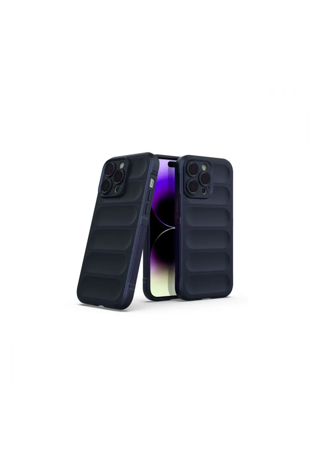 Apple İphone 15 Pro Max Kılıf Optimum Silikon - Lacivert