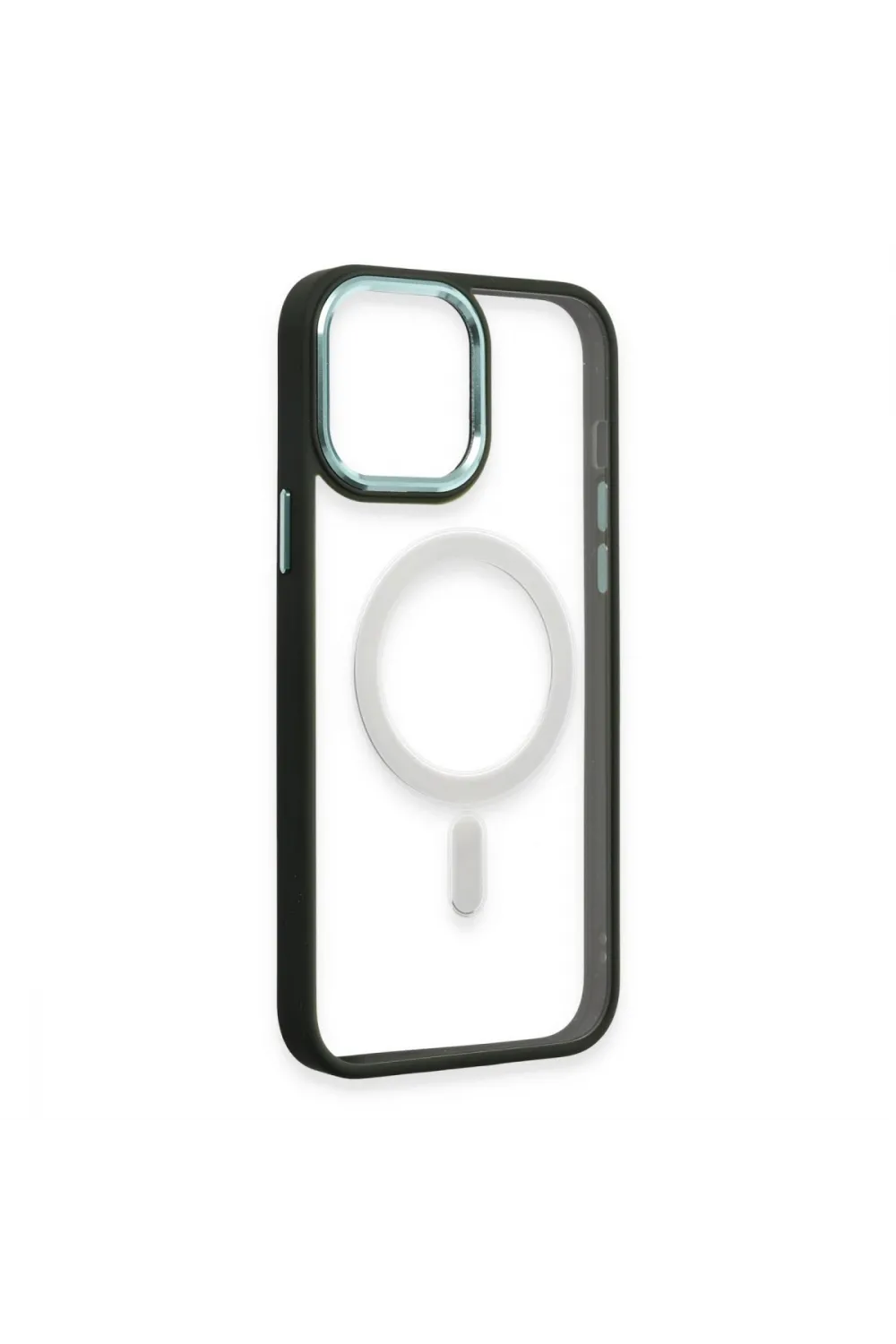 Apple İphone 15 Pro Max Kılıf Room Magneticsafe Silikon - Köknar Yeşili