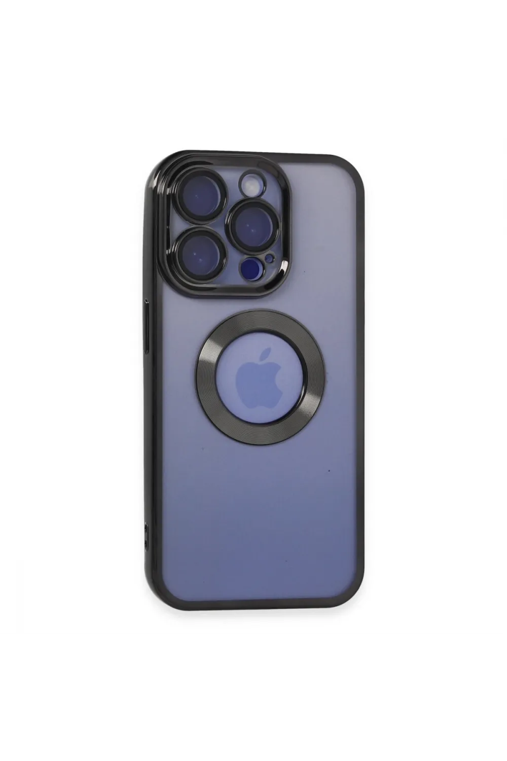 Apple İphone 15 Pro Max Kılıf Slot Silikon - Siyah