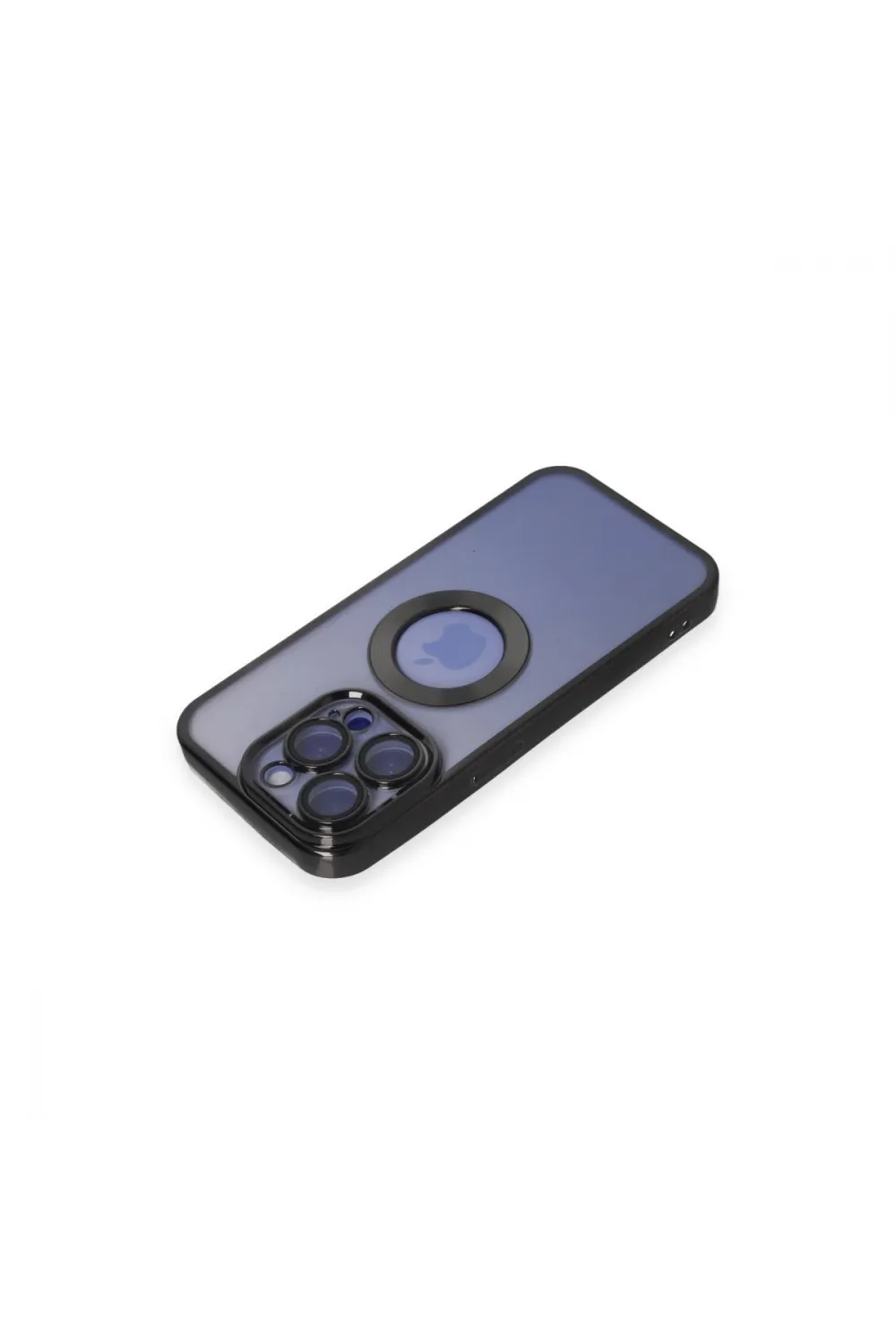 Apple İphone 15 Pro Max Kılıf Slot Silikon - Siyah