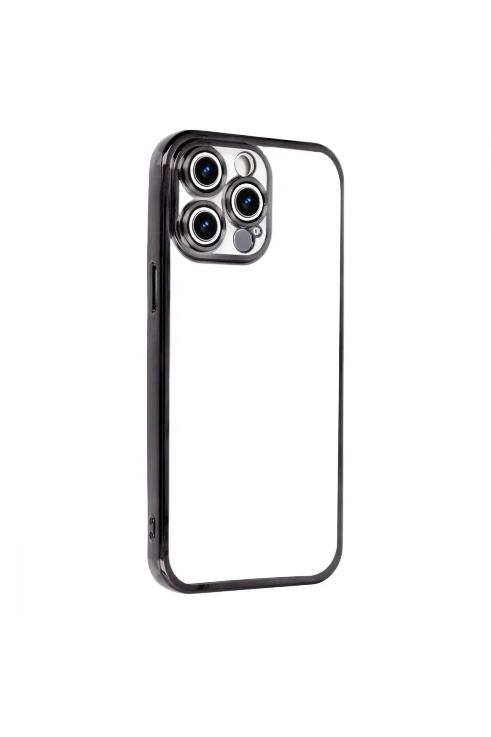 Apple İphone 15 Pro Max Razer Lensli Silikon - Siyah
