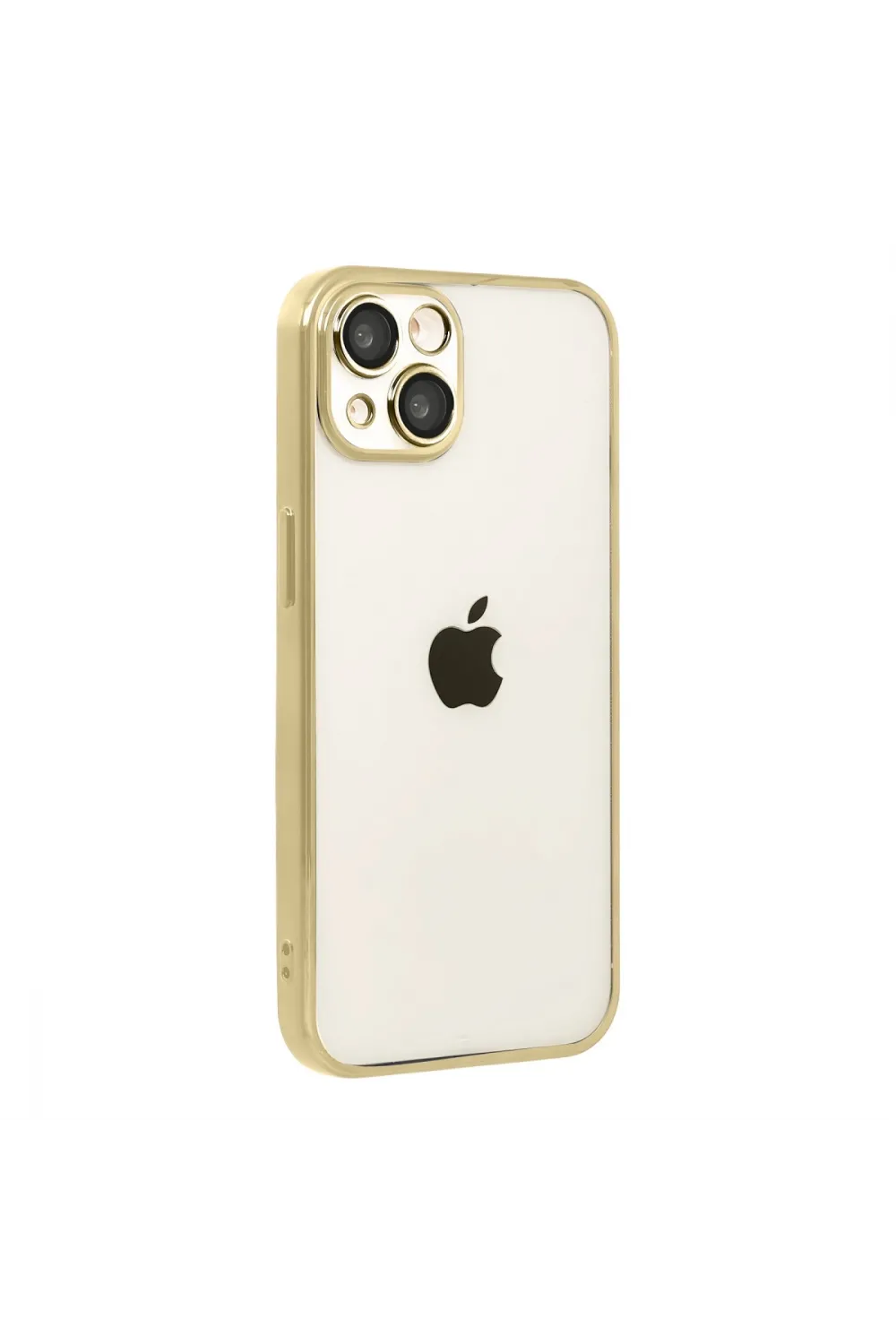Apple İphone 15 Razer Lensli Silikon - Gold
