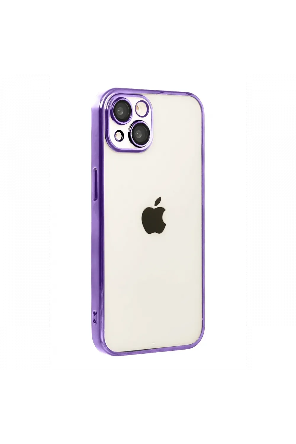 Apple iPhone 15 Razer Lensli Silikon - Mor