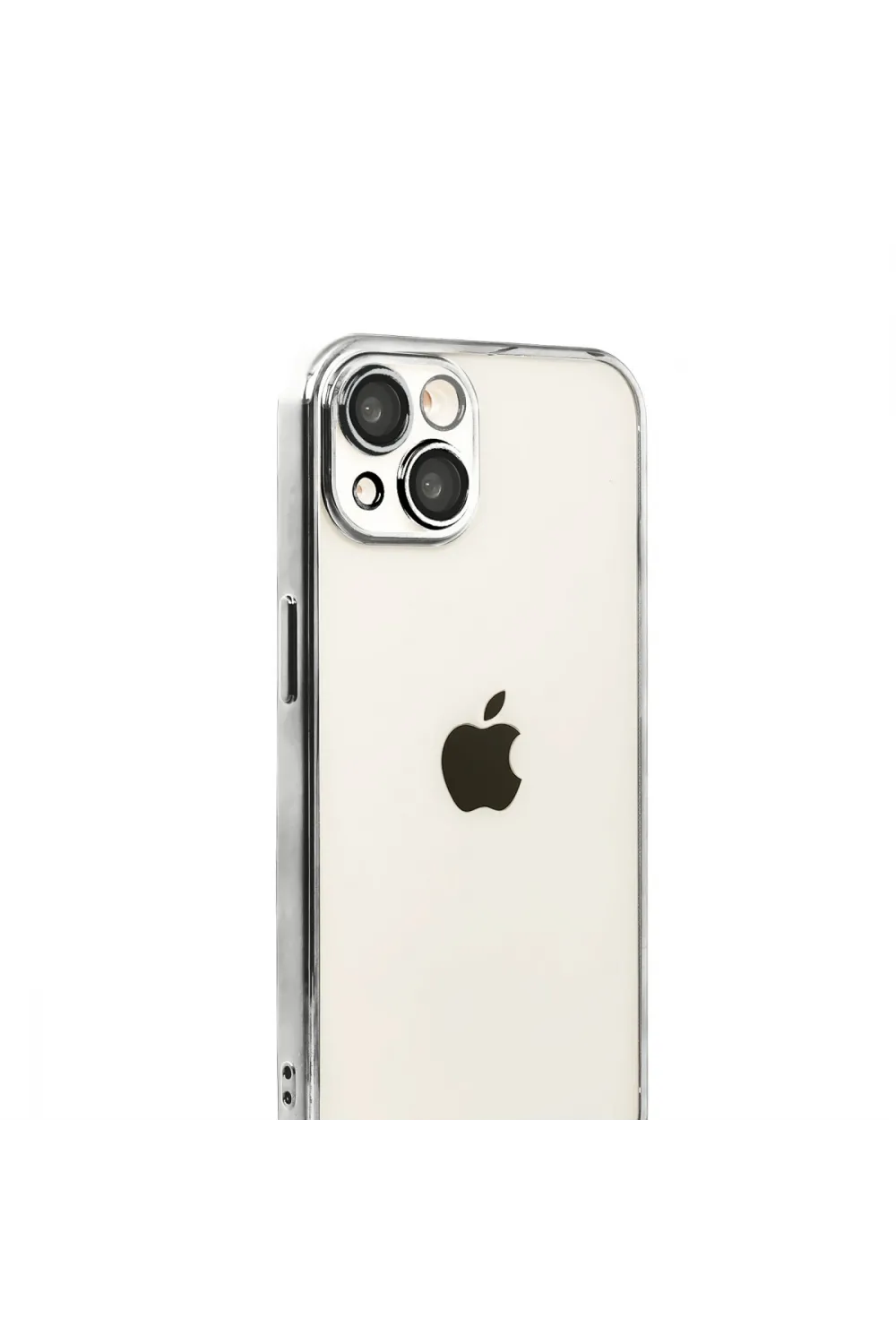 Apple İphone 15 Razer Lensli Silikon - Titan Gri