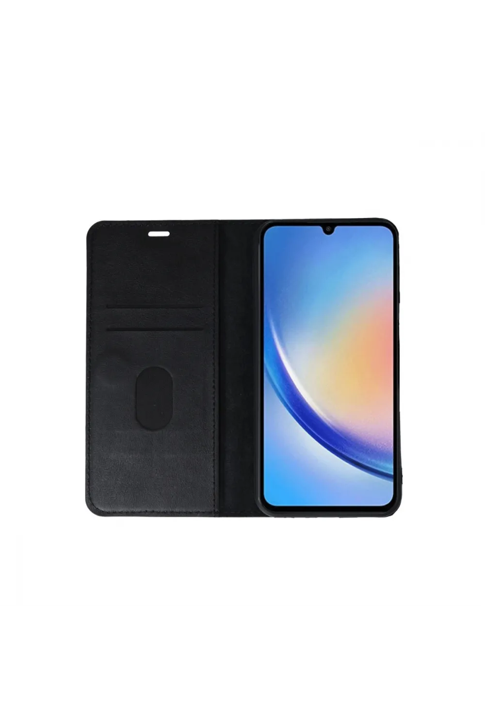 Apple İphone 15 Trend S Plus Kapaklı Kılıf - Lacivert