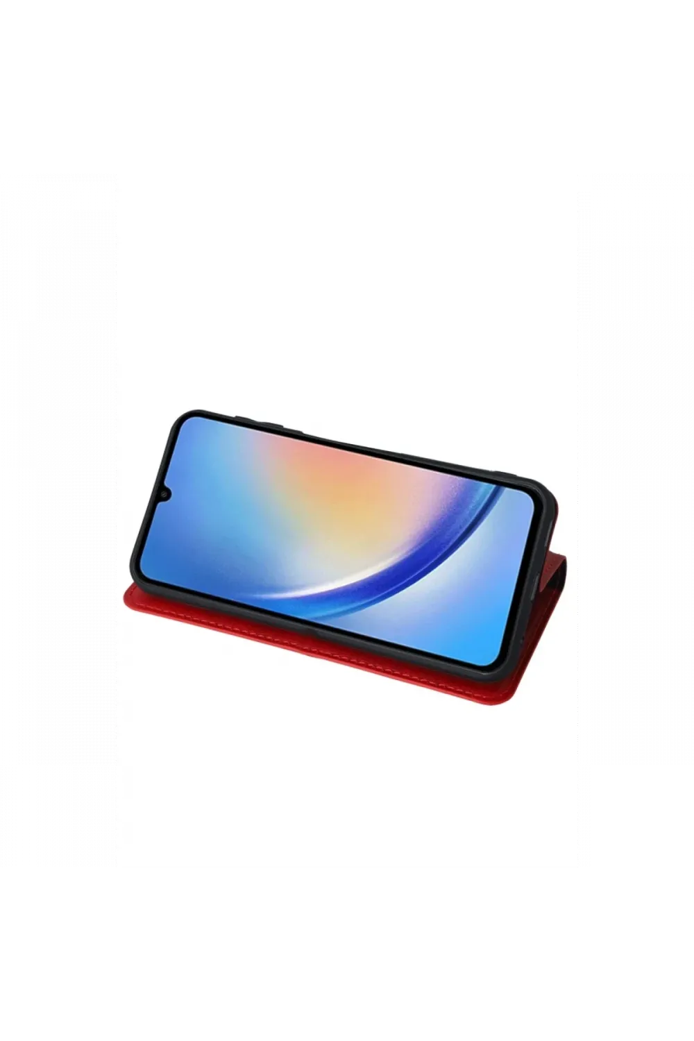Apple iPhone 15 Trend S Plus Kapaklı Kılıf - Taba