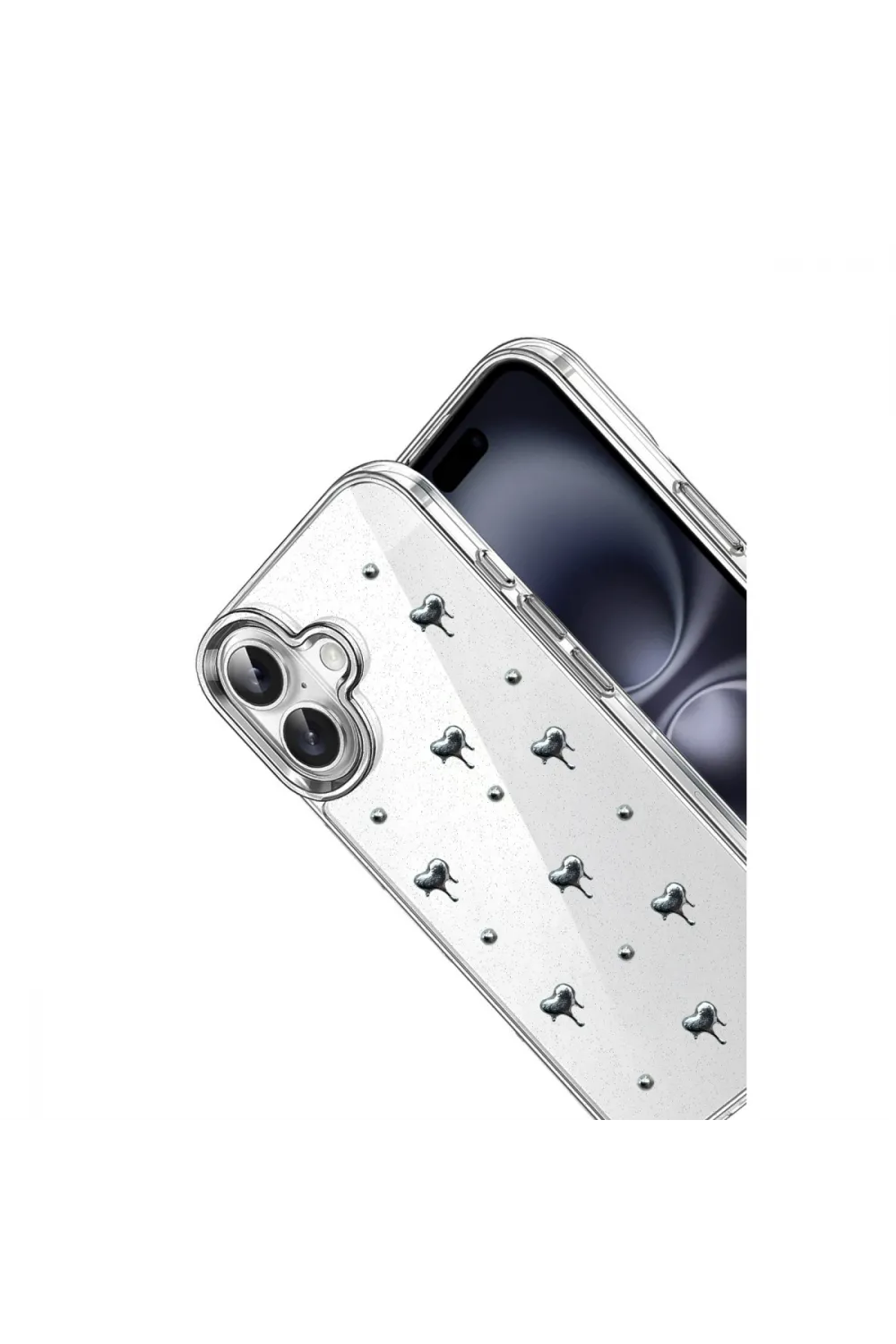 Apple İphone 16 Fiyonk Desenli Kapak - Desen 1